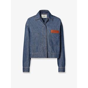 Fendi Women Chambray Denim Jacket